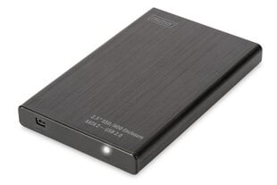 Digitus 2.5 SSD/HDD Enclosure, SATA I-II - USB 2.0 cena un informācija | Cieto disku somas un apvalki | 220.lv