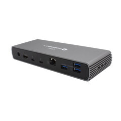 Pastiprin&#x101;t&#x101;ji i-Tec TB4DUALDOCKPD cena un informācija | Adapteri un USB centrmezgli | 220.lv