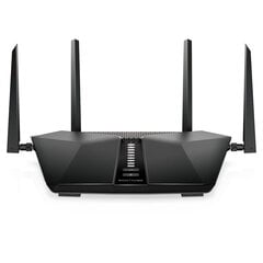 Роутер Netgear RAX50-100EUS 5400 Mbps Чёрный цена и информация | Маршрутизаторы (роутеры) | 220.lv