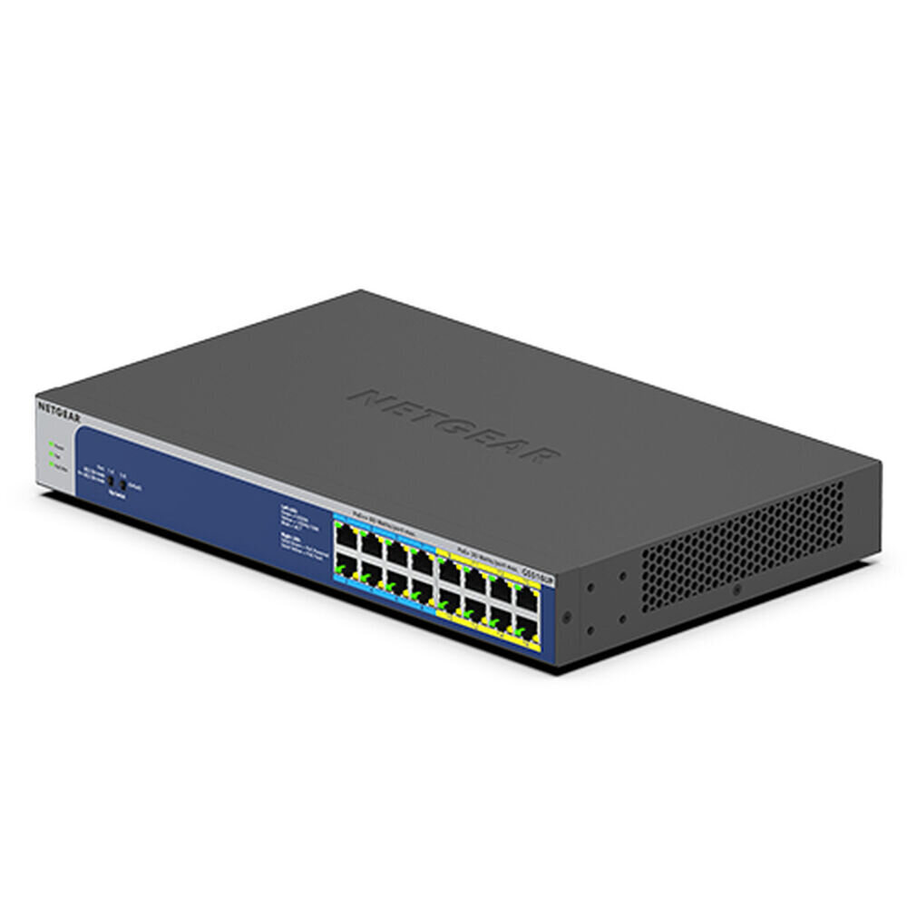 Slēdzis Netgear GS516UP-100EUS 32 Gbps цена и информация | Komutatori (Switch) | 220.lv