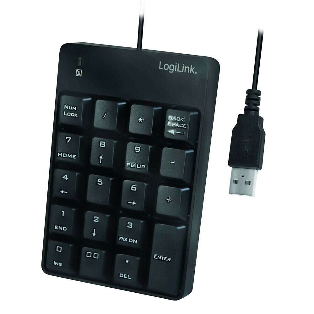 Ciparu tastatūras logilink id0184 цена и информация | Klaviatūras | 220.lv