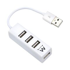 USB-разветвитель Ewent AAOAUS0134 цена и информация | Адаптеры и USB разветвители | 220.lv