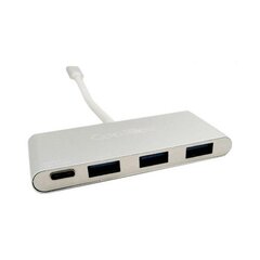 USB-разветвитель C CoolBox COO-HUC3U3PD цена и информация | Адаптеры и USB разветвители | 220.lv