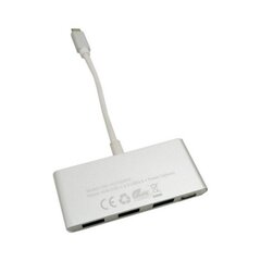 USB-разветвитель C CoolBox COO-HUC3U3PD цена и информация | Адаптеры и USB разветвители | 220.lv