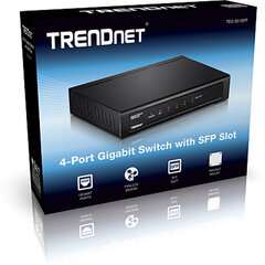 Komutatorius Trendnet TEG-S51SFP cena un informācija | Komutatori (Switch) | 220.lv