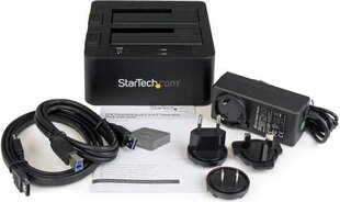 Startech SDOCK2U33EB цена и информация | Внешний блок Startech S3510SMU33 | 220.lv