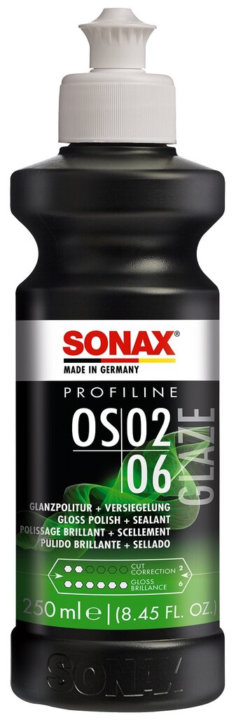 SONAX PROFILINE pulēšanas pasta OS 02-06, 250ml цена и информация | Auto ķīmija | 220.lv