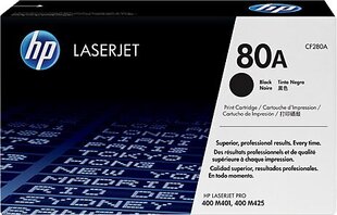 HP 80a, черный цена и информация | Картриджи для лазерных принтеров | 220.lv