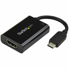 Адаптер USB C—HDMI Startech CDP2HDUCP            Чёрный 4K Ultra HD цена и информация | Адаптеры и USB разветвители | 220.lv