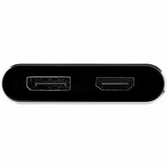 Адаптер USB C—HDMI/DisplayPort Startech CDP2DPHD             4K Ultra HD Серебряный цена и информация | Адаптеры и USB разветвители | 220.lv