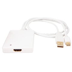 Адаптер Mini DisplayPort — HDMI Urban Factory CBB21UF              Белый цена и информация | Адаптеры и USB разветвители | 220.lv