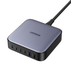 Ugreen 200W PPS 4 x USB Type C / 2 x USB-A gray (CD271) cena un informācija | Adapteri un USB centrmezgli | 220.lv