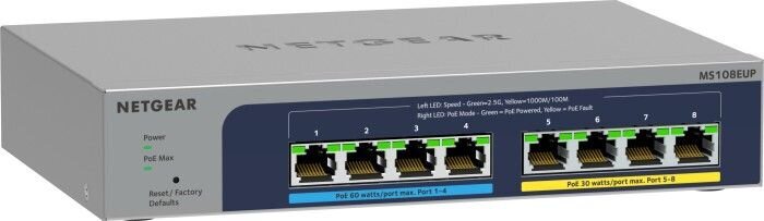 Netgear MS108EUP-100EUS cena un informācija | Komutatori (Switch) | 220.lv
