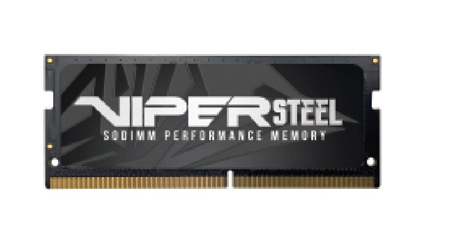 Patriot Viper Steel, 8GB, SO-DIMM, DDR4, 3200MHz (PVS48G320C8S) cena un informācija | Operatīvā atmiņa (RAM) | 220.lv