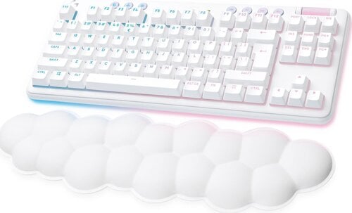 Logitech G715, EN, Wireless, Linear, RGB, Bluetooth, White cena un informācija | Klaviatūras | 220.lv