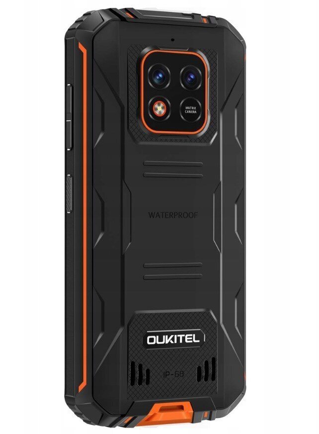 Oukitel WP18, Dual SIM, 4GB/32GB, Orange cena un informācija | Mobilie telefoni | 220.lv