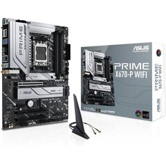 Asus PRIMEX670-P WIFI, AMD X670|SAM5|ATX|DDR5 cena un informācija | Mātesplates | 220.lv