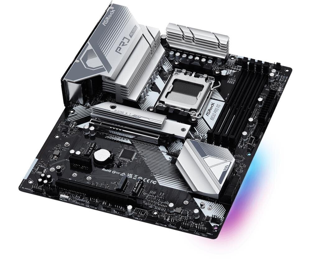 Asrock B650 PRO RS AMD B650 AM5 ATX DDR5 cena un informācija | Mātesplates | 220.lv