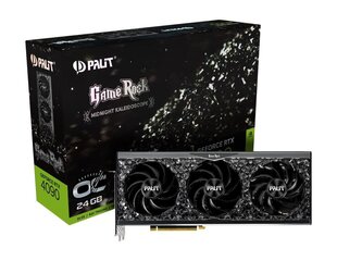 Palit GeForce RTX 4090 GameRock OC, 24 GB|GDDR6X|384 bit|PCIE 4.0 16x|GPU 2235 MHz|1xHDMI|3xDisplayPort|NED4090S19SB-1020G cena un informācija | Palit Datortehnika | 220.lv