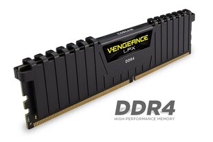 Corsair Vengeance LPX, 64ГБ (4x16ГБ), DDR4, 2133МГц цена и информация | Оперативная память (RAM) | 220.lv