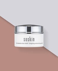 Mitrinošs krēms Soskin Paris (Energizing Moisturizing Cream) 50 ml cena un informācija | Sejas krēmi | 220.lv