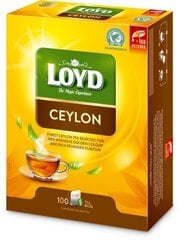Loyd aromātiska Ceilonas melnā tēja, 100 x 2 g цена и информация | Чай | 220.lv