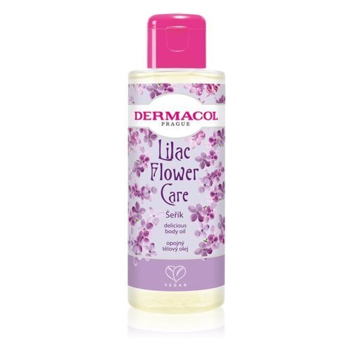 Apreibinošā ķermeņa eļļa Lilac Flower Care (Delicious Body Oil) 100 ml cena un informācija | Ķermeņa krēmi, losjoni | 220.lv