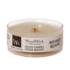 WoodWick aromātiska svece White honey, 31g cena un informācija | Sveces un svečturi | 220.lv