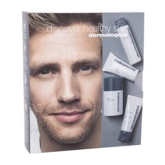 Dermalogica Discover Healthy Skin Set - Ādas kosmētikas dāvanu komplekts vīriešiem цена и информация | Кремы для лица | 220.lv
