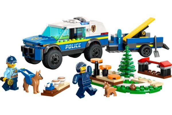 60369 LEGO® City Policijas suņu mobilais treniņš cena un informācija | Konstruktori | 220.lv