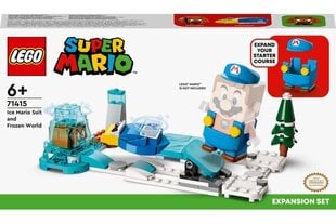 71415 LEGO® Super Mario Papildus komplekts „Ledus Mario tērps un Ledus pasaule“ cena un informācija | Konstruktori | 220.lv