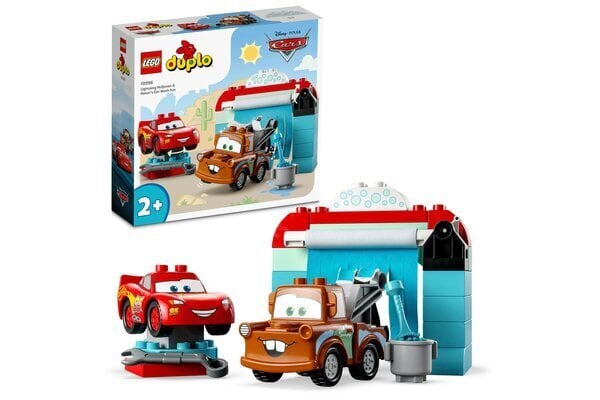 10996 LEGO® DUPLO Zibens Makvīna un Bruola izklaide automazgātavā cena |  220.lv