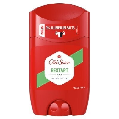 Old Spice dezodorants cietais Restart 50 ml cena un informācija | Dezodoranti | 220.lv