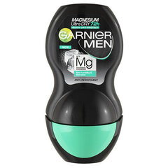 GARNIER MEN Magnesium Ultra Dry - Antiperspirants roll-on vīriešiem 50 ml цена и информация | Дезодоранты | 220.lv