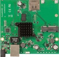 Mikrotik RBM11G wired router Black, Green, Grey cena un informācija | MikroTik Datortehnika | 220.lv