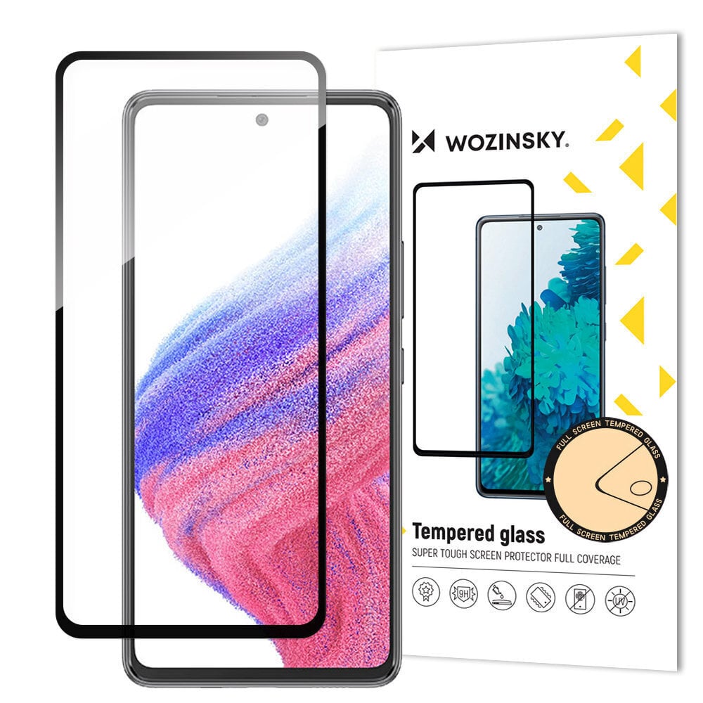 Wozinsky Full Glue Samsung Galaxy A54 5G 9H цена и информация | Ekrāna aizsargstikli | 220.lv