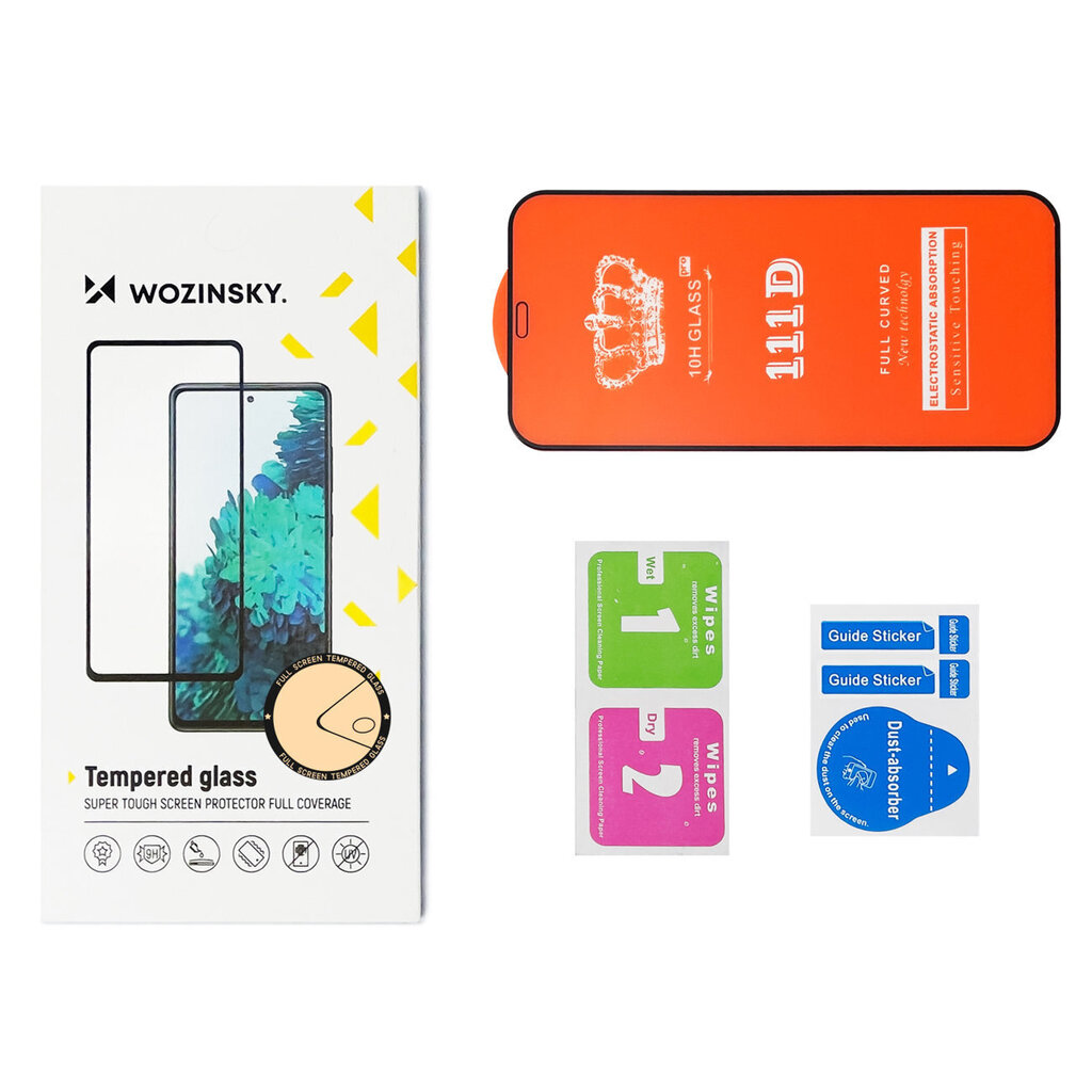 Wozinsky Full Glue Samsung Galaxy A14 5G 9H cena un informācija | Ekrāna aizsargstikli | 220.lv