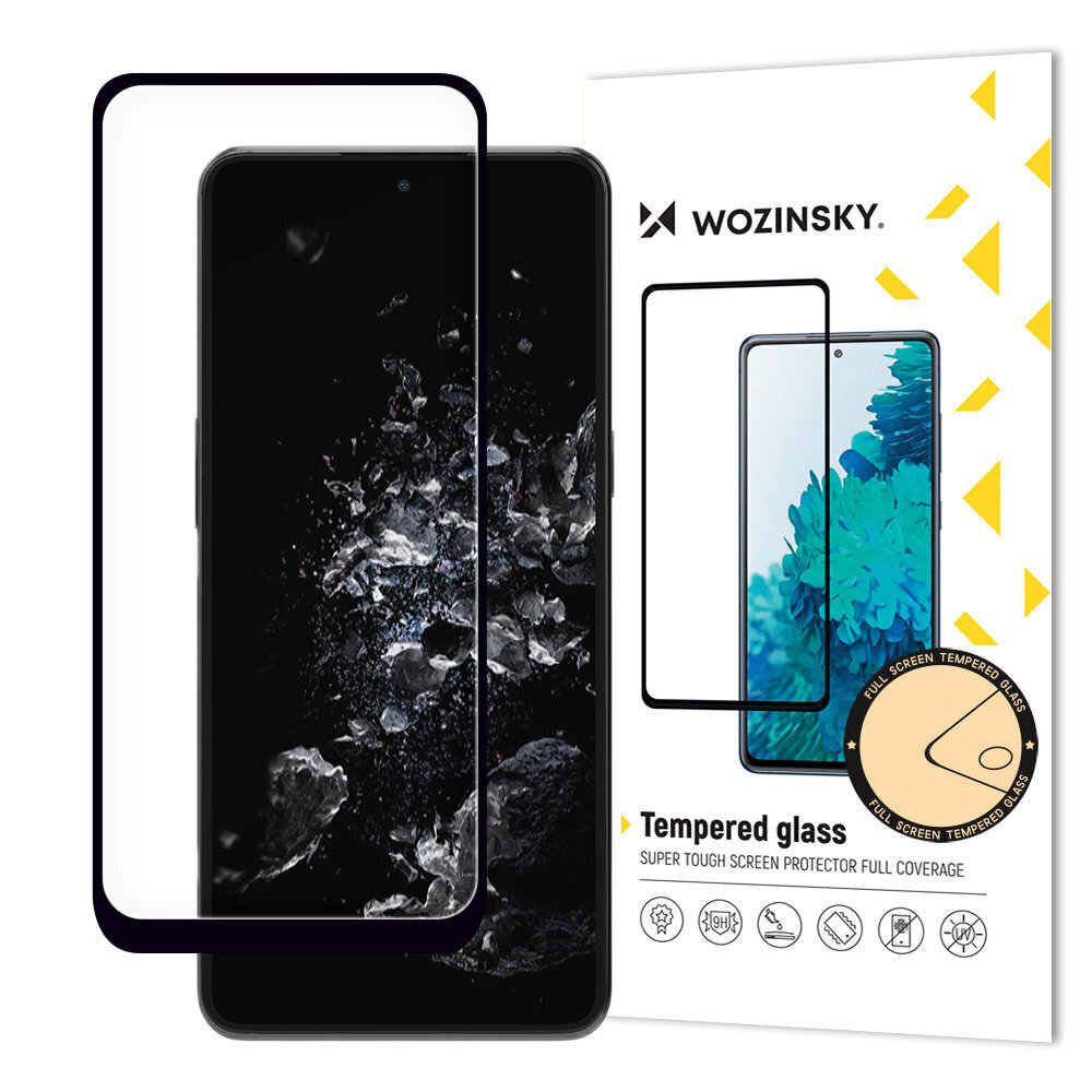 Wozinsky Full Glue OnePlus 10T / OnePlus Ace Pro 9H цена и информация | Ekrāna aizsargstikli | 220.lv