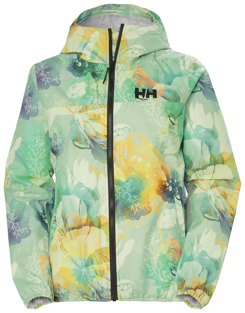 Helly Hansen pavasara-rudens sieviešu jaka BELFAST II, zaļa ar rakstu цена и информация | Sieviešu virsjakas | 220.lv