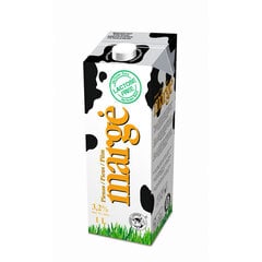 Piens bez laktozes, Margė 3,2%, UAT, 1 l цена и информация | Молочные продукты | 220.lv