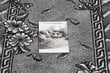 Paklājs - celiņš BCF MORAD Trio Lapas, Ziedi pelēks 90 cm цена и информация | Paklāji | 220.lv
