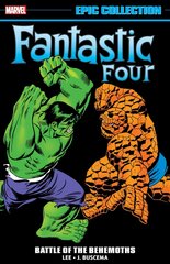 Fantastic Four Epic Collection: Battle Of The Behemoths cena un informācija | Fantāzija, fantastikas grāmatas | 220.lv