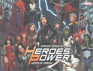 Heroes Of Power: The Women Of Marvel Standee Punch-out Book: Standee Punch-Out Book cena un informācija | Fantāzija, fantastikas grāmatas | 220.lv
