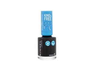 Лак для ногтей Rimmel London Kind & Free 159 Midnight Sky, 8 мл цена и информация | Лаки для ногтей, укрепители | 220.lv