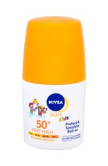 Mazuļu sauļošanās losjons Sun Kids Protect 50+ , 50 ml цена и информация | Кремы от загара | 220.lv