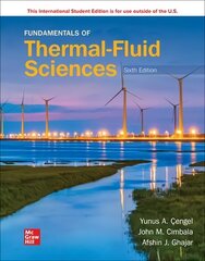 ISE Fundamentals of Thermal-Fluid Sciences 6th edition cena un informācija | Sociālo zinātņu grāmatas | 220.lv