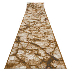 Paklājs - celiņš BCF MORAD Marmur Marmors bēšs / pelēks zelts 90 cm cena un informācija | Paklāji | 220.lv