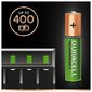 Duracell Rechargeable Accu Stay Charged 800mAh HR03 AAA (LR03), 4 gab. cena un informācija | Baterijas | 220.lv