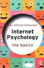 Internet Psychology: The Basics cena un informācija | Sociālo zinātņu grāmatas | 220.lv