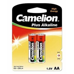 Camelion Plus Alkaline AA (LR06) 2gab. cena un informācija | Baterijas | 220.lv